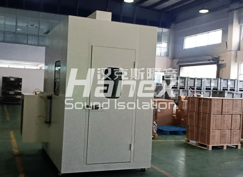 浙江中源電氣電機流水線靜音房案例 浙江中源電氣電機流水線靜音房案例